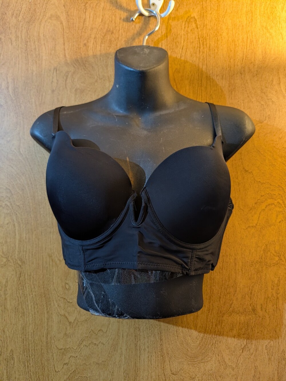 Black Padded Bra.